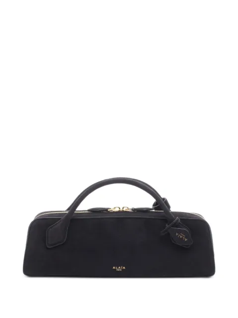 Alaïa Pre-Owned 2020s Le Teckel suede East-West bag Black 1098026