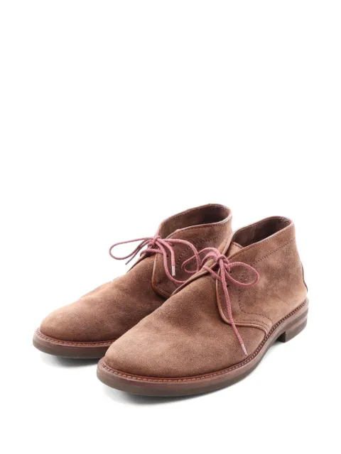 Brunello Cucinelli Vintage 2000s suede Chukka desert boots Brown 1088950
