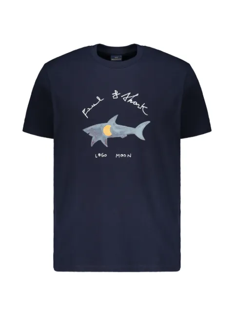 Paul & Shark graphic-print T-shirt Blue 25411089