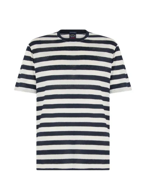 Paul & Shark striped short-sleeve T-shirt Blue 23411022