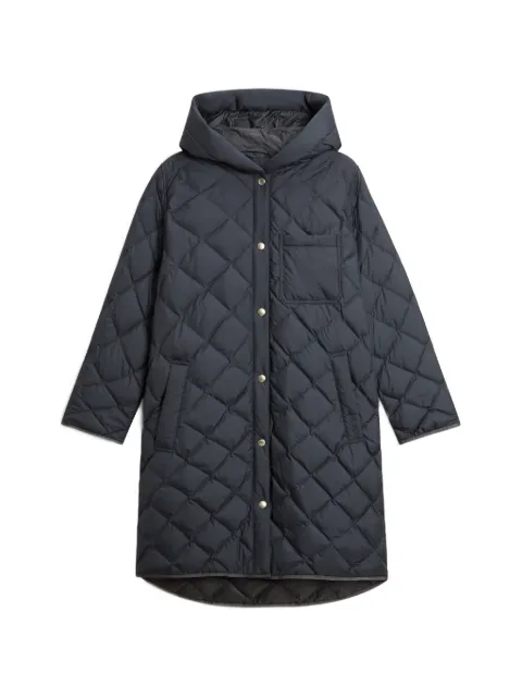 Woolrich quilted hooded parka Grey CFWWOU2198FRUT2635