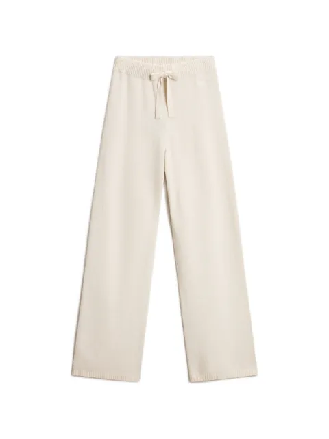 Woolrich drawstring knitted trousers Neutrals CFWWTR2031FRUF0574