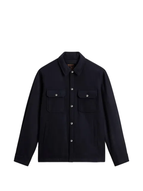 Woolrich Alaskan shirt jacket Blue CFWOOS2045MBUT3190