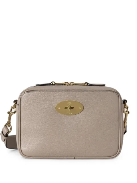 Mulberry small Darley grained leather cross body bag Grey HH0272205