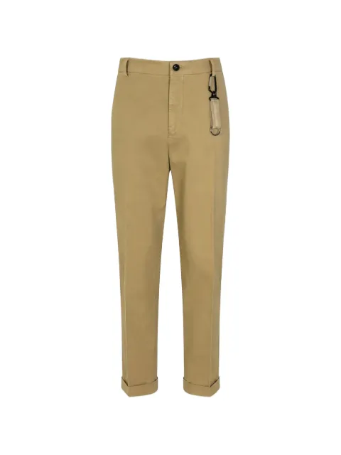 Manuel Ritz turn-up cuff trousers Brown 4132P1448TC26379025
