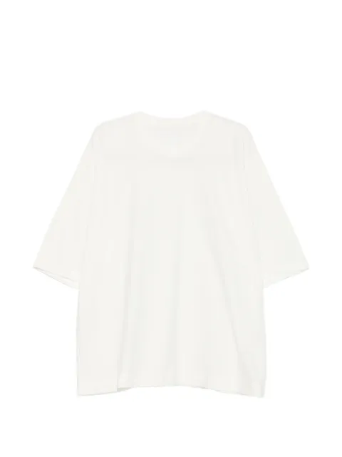 Homme Plissé Issey Miyake logo-print T-shirt White HP68JK310