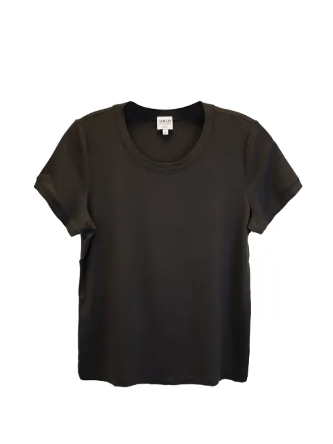 Emporio Armani Pre-Owned crew-neck T-shirt Green NAPPUGBCL282335W