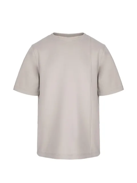 HAMZA Khan V2 seam-detail T-shirt Neutrals KHANV2TSHIRT