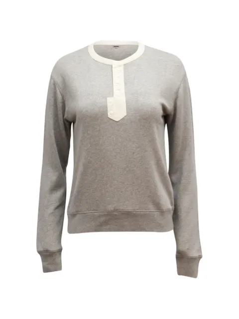 Zadig&Voltaire Watson logo-print sweater Grey NAPPUGBCL215413W
