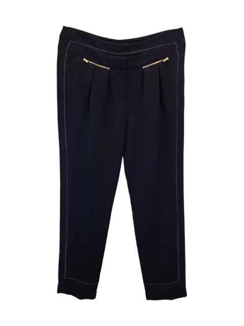 Maje pleated tapered trousers Black NAPPUUSCL367914W