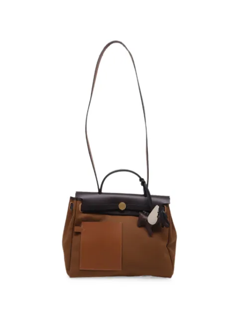 Hermès Pre-Owned Herbag Zip 31 handbag Brown RFCPUUSBA768079W