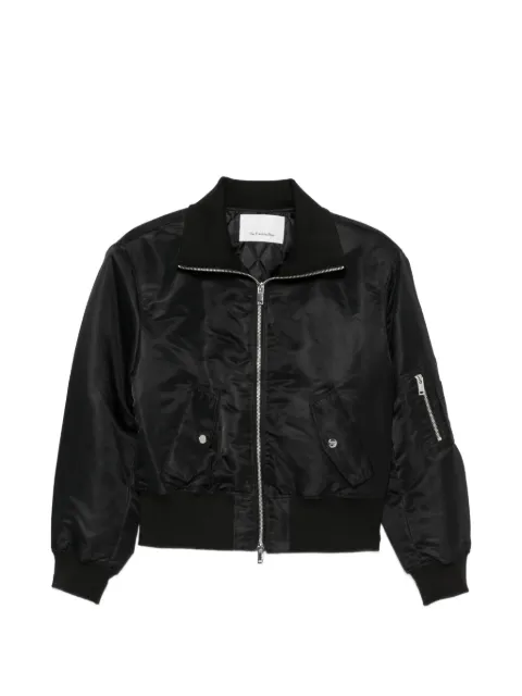 The Frankie Shop zip-up bomber jacket Black JAFS22702100