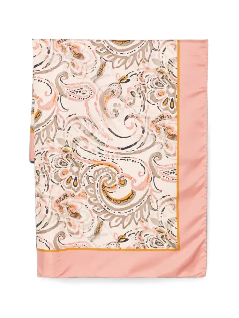 D'aniello paisley-print scarf Neutrals OCEANO