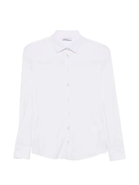 ZANETTI long-sleeve button-down shirt White ZA7748K21123