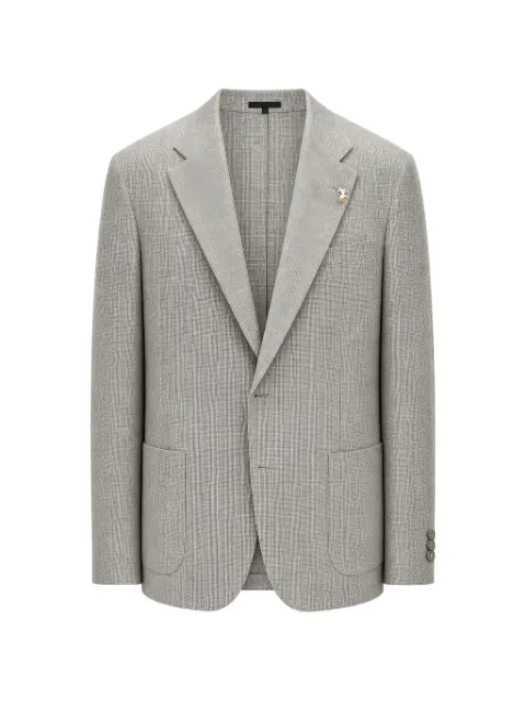 Tombolini textured-finish blazer Green G116ELG7U300