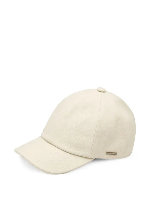 Tombolini logo-plaque baseball cap White WE24EAFEU010