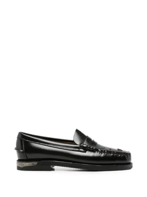 Sebago Dan Scarabeo Western-detail loafers Black 76114YW