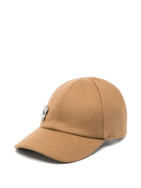 Roger Vivier Broche Vivier buckle baseball cap Neutrals RQWH0202104UO4C805