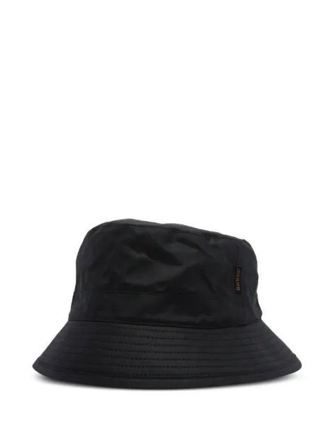 Barbour waxed bucket hat Black MHA0001BK91