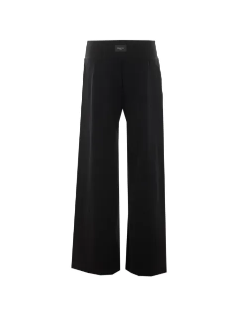 Repetto logo-patch high-waisted track pants Black S0572A410