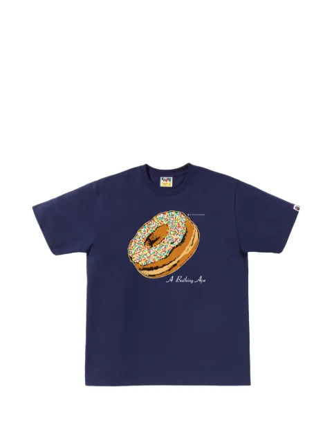 A BATHING APE® classic donut T-shirt Blue 001TEM801038M