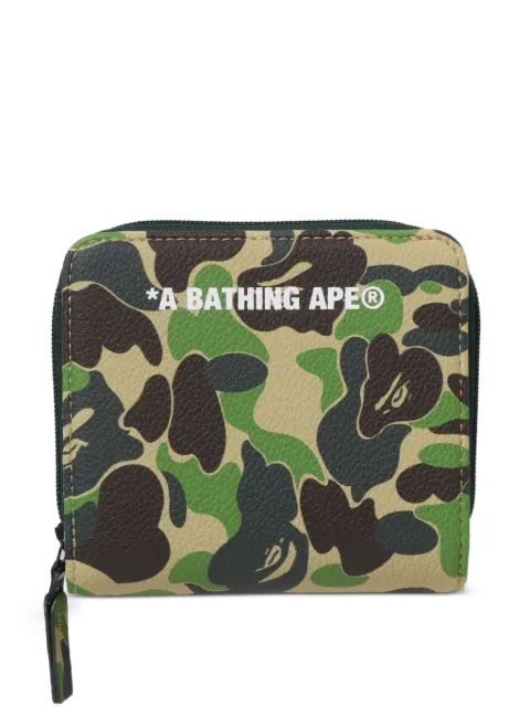 A BATHING APE® ABC Camo wallet Neutrals 001SGM301001M