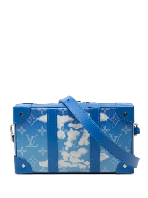 Louis Vuitton Pre-Owned 2020 Monogram Clouds Soft Trunk Wallet crossbody bag Blue OO888VUY0GA14A8E