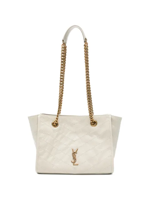 Saint Laurent Niki quilted shoulder bag Neutrals 8726800EN07