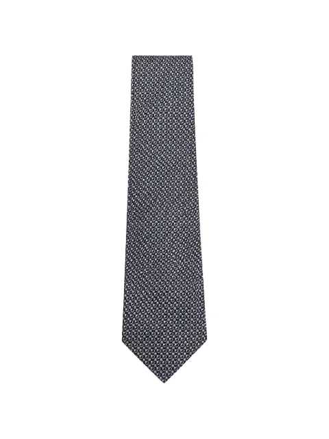 Tombolini geometric-pattern tie Blue WK09ZSA5F780