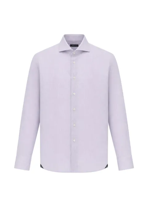 Tombolini long-sleeve spread-collar shirt Purple RC29EQ02U640