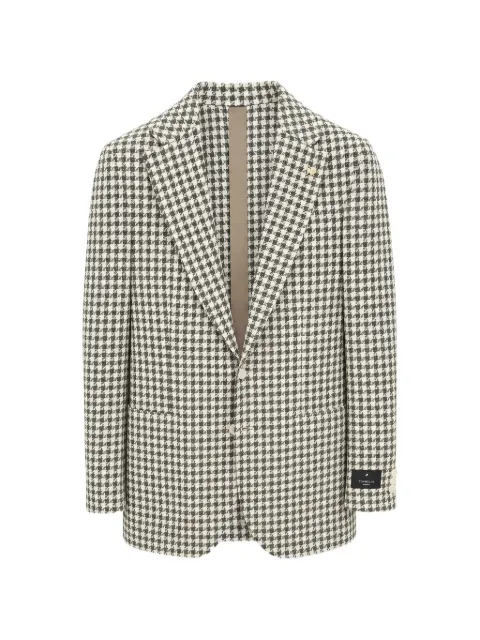 Tombolini houndstooth-pattern blazer Neutrals G116BELVGQ013