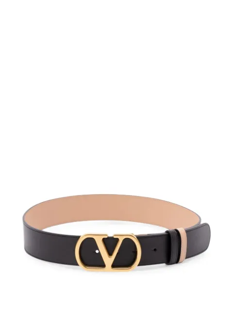 Valentino Garavani VLogo Signature reversible belt Black 8W2T0SQ4IYR