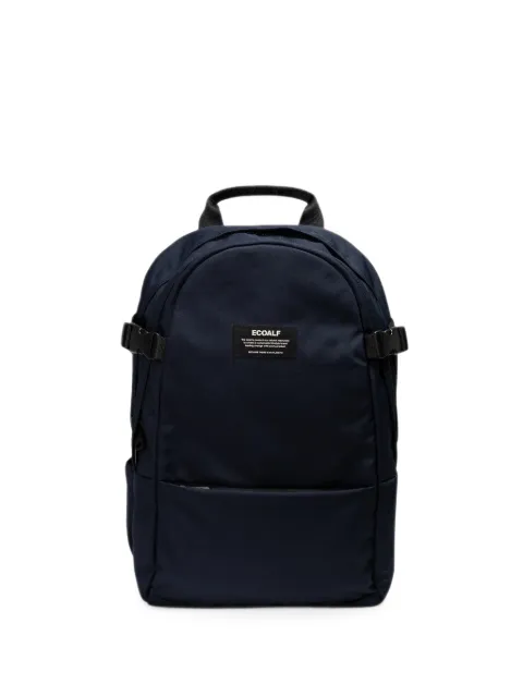 Ecoalf Bergen logo-patch buckle-strap backpack Blue MCMACBPBERGE0261W26