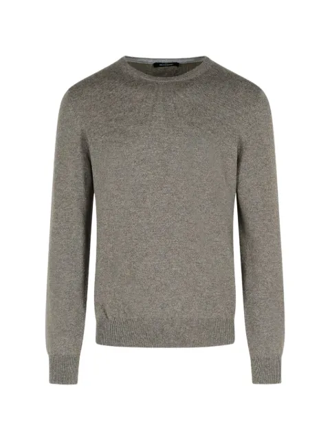 Gran Sasso crew-neck cashmere sweater Brown 5516715590