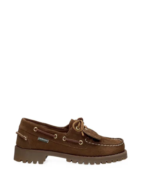 Sebago Ranger Artisan OX suede lug-sole loafers Brown 77128RW