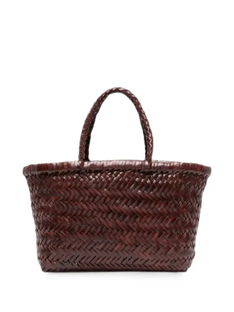 DRAGON DIFFUSION mini Flat Gora bruciato bag Brown 8809