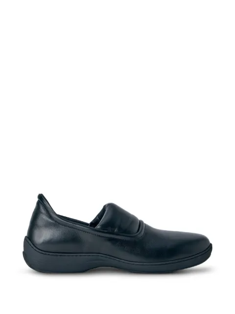 Kiko Kostadinov slip-on leather loafers Black KKAW26FT02112