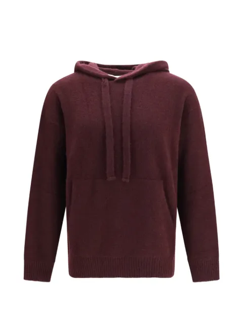 Laneus knitted hoodie Purple F6LAMAKH061