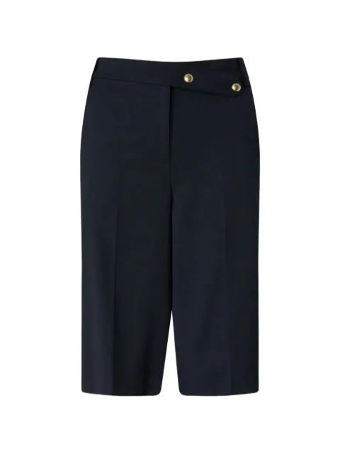 PINKO bermuda shorts in stretch wool-blend fabric Blue 107714A3MS