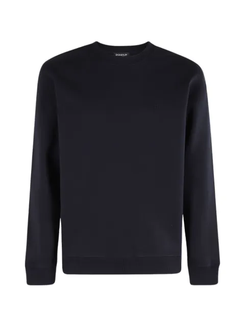 DONDUP cotton crew-neck sweatshirt Blue UF641KF0196UZL4