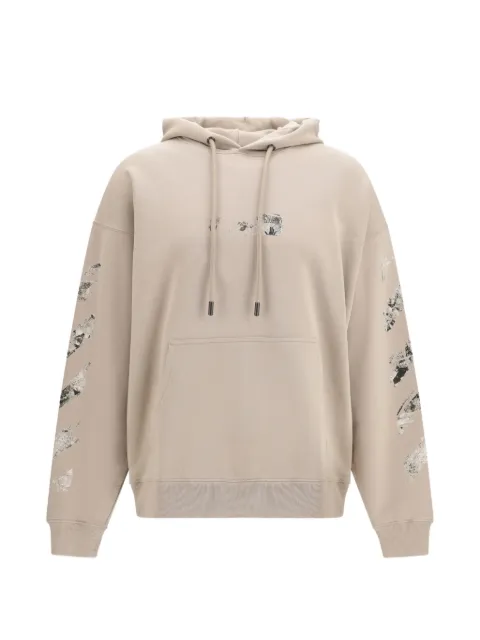 Off-White Spices Arrow skate hoodie Neutrals OMBB085F26FLE00400