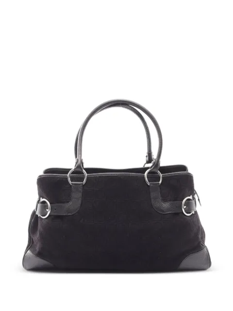 Ferragamo Pre-Owned 2000s Gancini tote bag Black 1097249
