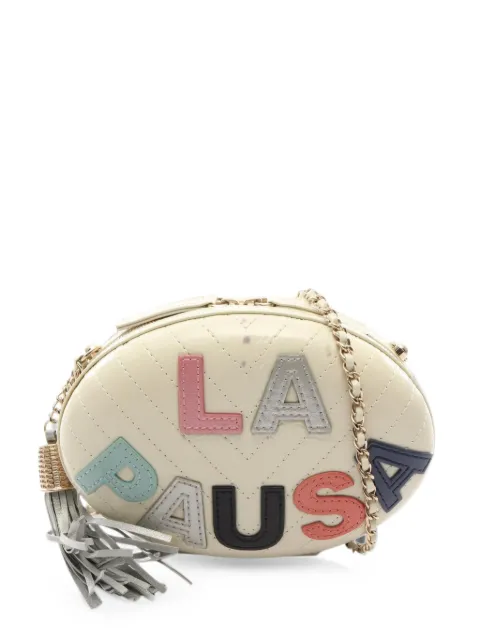 CHANEL Pre-Owned 2018-2019 La Pausa cross body bag Neutrals 109809226943915