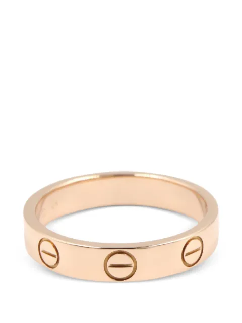 Cartier 2010s Love ring Pink 1096556
