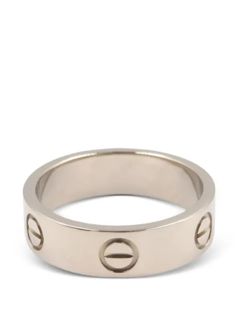 Cartier 2010s Love ring Silver 1095778