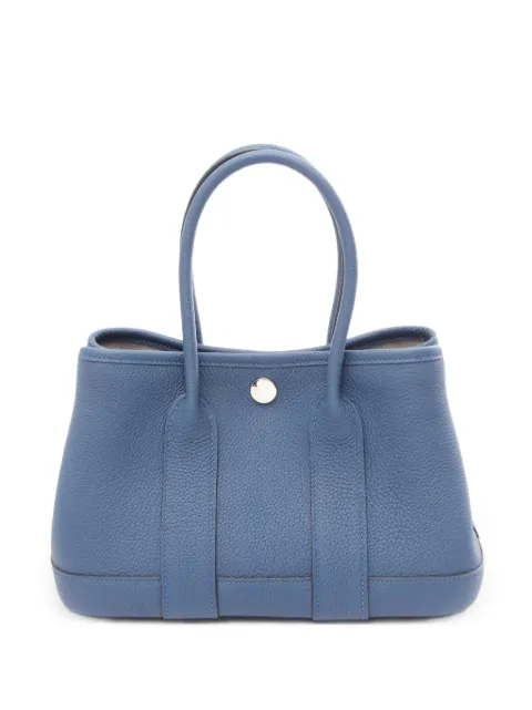 Hermès Pre-Owned 2025 23 Neo Garden handbag Blue 1099339K