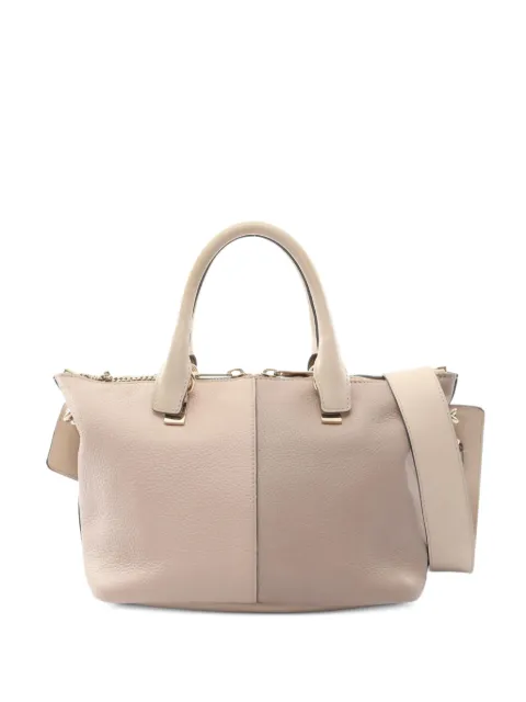 Chloé Pre-Owned 2000s Bailey tote bag Neutrals 1095152