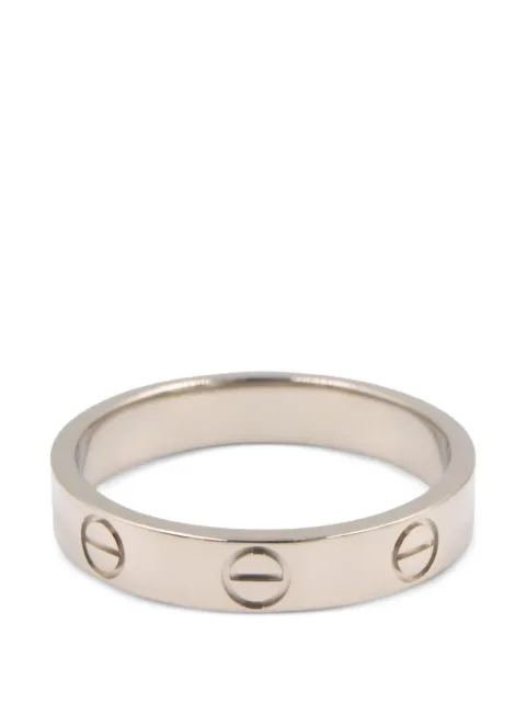 Cartier 2010s Love ring Silver 1096578