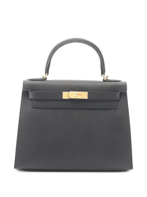 Hermès Pre-Owned 2024 28 Kelly tote bag Black 1099346W