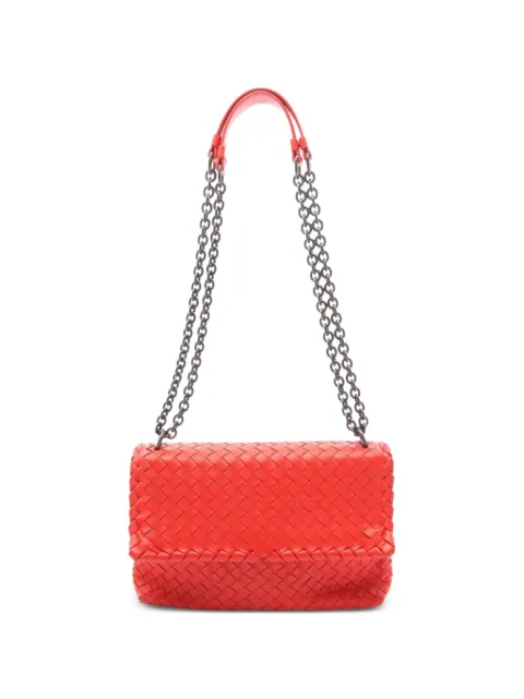 Bottega Veneta Pre-Owned small 2000s Olympia shoulder bag Red 1098060